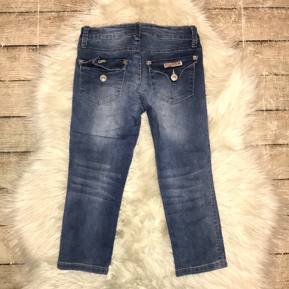 Hudson Jeans Girl’s Cropped Denim Jeans - Picture 2 of 7
